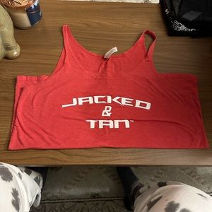 Jacked and Tan tank